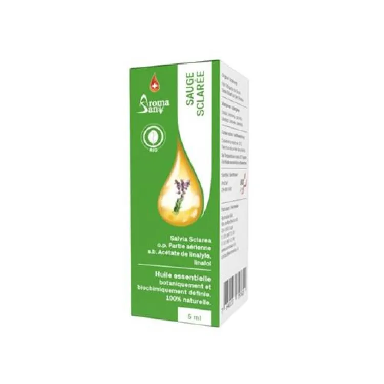 Aromasan Clary thứ / dầu hộp Bio 5 ml