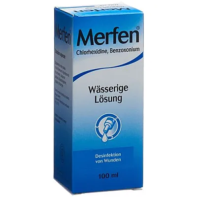 மெர்ஃபென் நிறமற்ற அக்வஸ் கரைசல் 100 மி.லி
