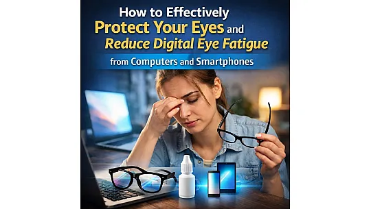 Компьютеры и смартфоны: как защитить глаза от перенапряжения