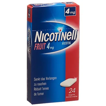 NICOTINELL Gum 4 mg fruit