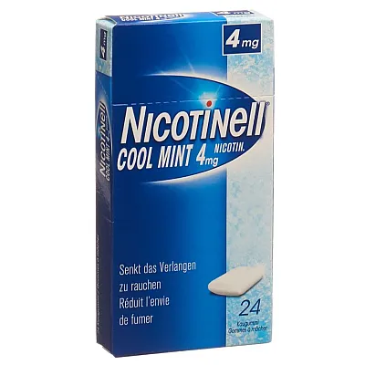NICOTINELL Gum 4 mg cool mint