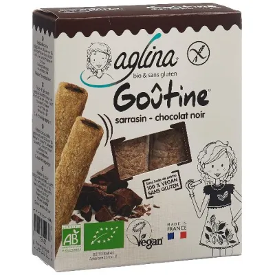 Aglina Goûtine қара шоколадты органикалық 125 г