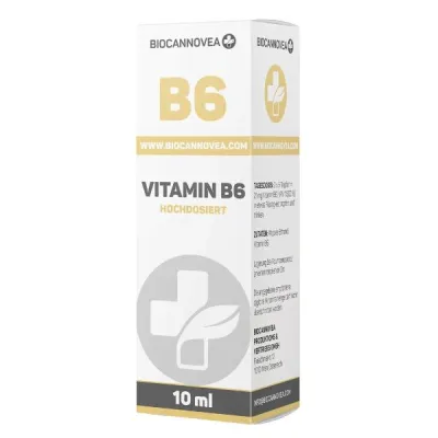 Biocannovea Vitamin B6 (N) بطری 10 میلی لیتر