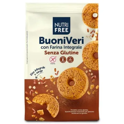 بیسکویت Nutrifree Buoni Veri Gluten Gluten Free 250 گرم