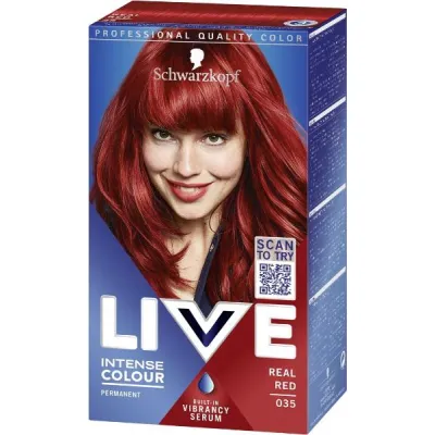 Canlı sıx rəngli gel 035 əsl qırmızı