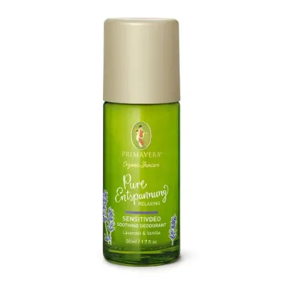 Primavera حساس دئودورانت Roll-On آرامش خالص 50 میلی لیتر
