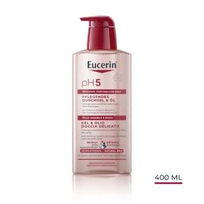 ユーセリンPH5シャワージェルとオイル栄養400 mL