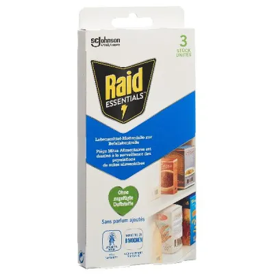 Raid Food Moth қақпағы 3 дана
