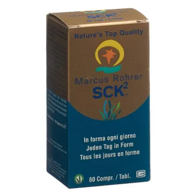 Marcus Rohrer Spirulina SCK2 ტაბლეტები (ახალი) 60 ცალი