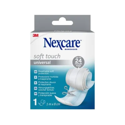 3M Nexcare Soft Touch Universal Bandage 1mx8cm