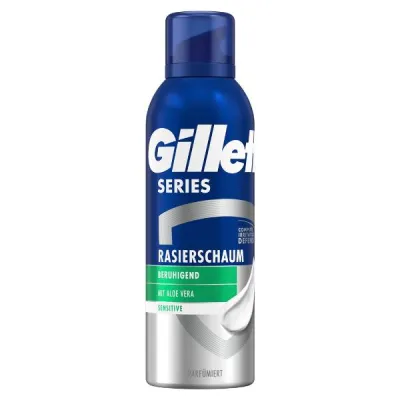 Gillette сериясы қырыну көбігі сезімтал 200 мл