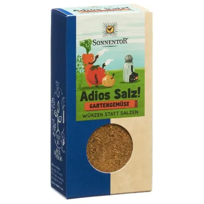 Sonnentor Adios тұзы! Бақшаның көкөністері Органикалық 55 г