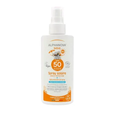 Alphanova BB Sonnenmilch Spray Bio -SPF50+ 125 g
