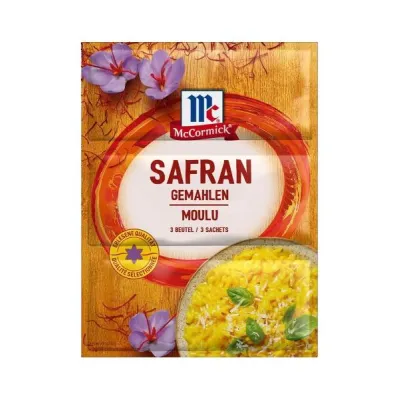 Mc Cormick Ground Saffron 125 մգ պայուսակ 3 հատ