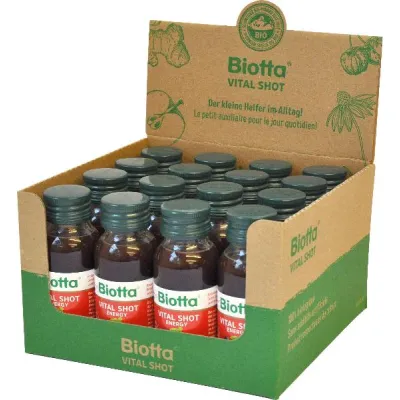 Biotta Vital Shot Energy 16 x 60 მლ