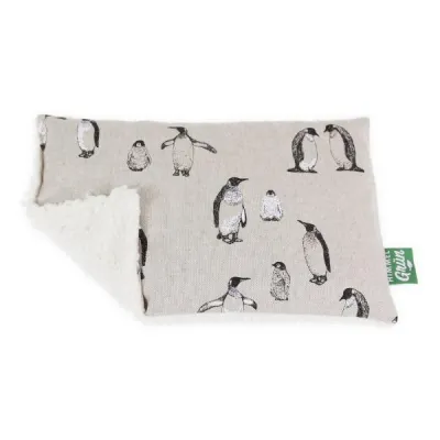Almohada de núcleo de cereza verde himmel 30x20cm pingüino