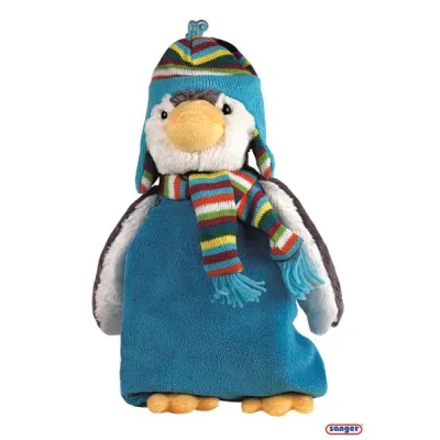 Sänger Hot Water Bottle Plush Toy 0.8L Penguin Paul