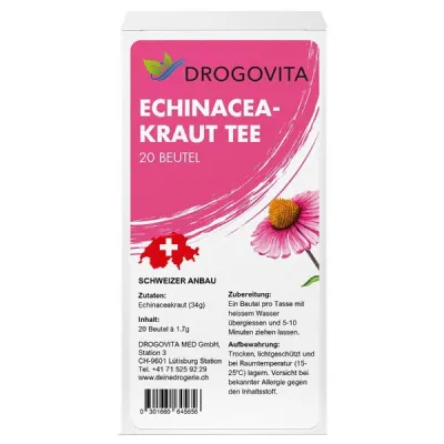 Drogovita Echinacea Tea BTL 20 Stk