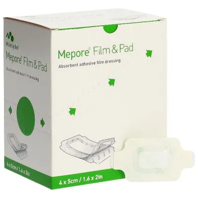 Mepore Film & Pad 4x5cm (nieuw) 85 pc's
