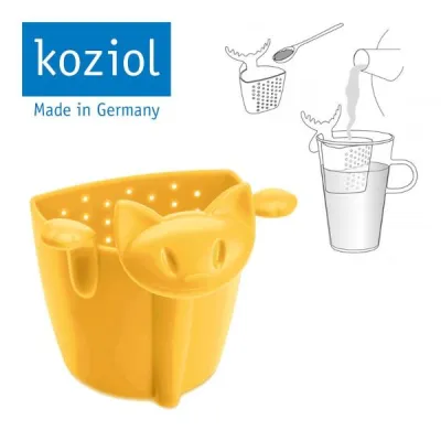 ទោល Herboristeria Koziol Miaou ពណ៌លឿងសរីរាង្គ