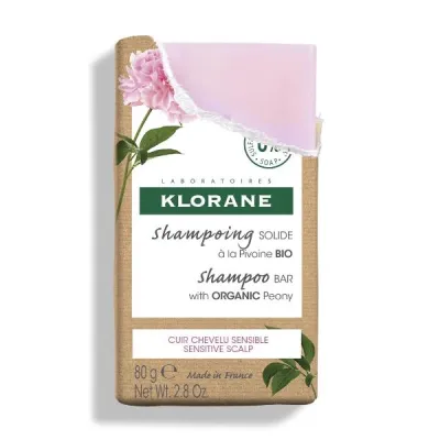 Kllorane shampoo bar peony bio 80 g