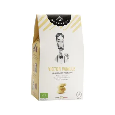 Generøs Victor Vanilla Sablés Gluten Gratis 100 g