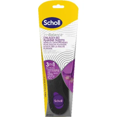 Scholl In-Balans Insole L Bitki Fasia 1 Cüt