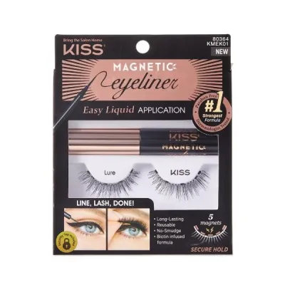 Öpücük Manyetik Eyeliner ve Kirpik Kiti