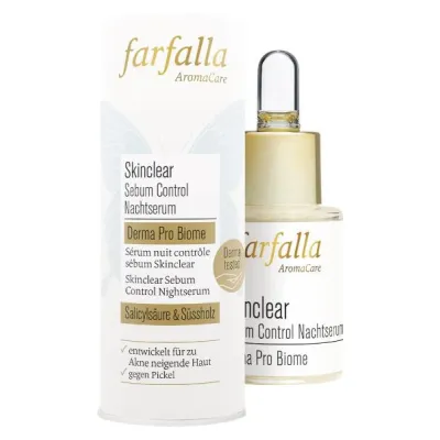 Farfallla skinclear seb Cont Night Serum 15 ml