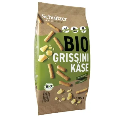 Schnitzer Organik Grissini Peynir Gluten -100 G