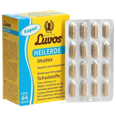 Luvos ព្យាបាលផែនដី Imutox CapsuLes 64 បំណែក