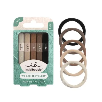 Invisibobble Binder Ecotie Mocha 5 Stk