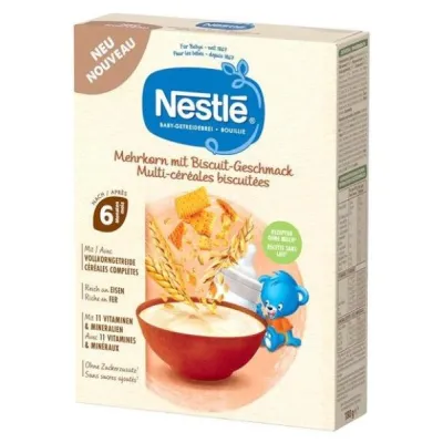 Nestle Baby Celeal MultiRain Fiscuit 180 G- ի հետ
