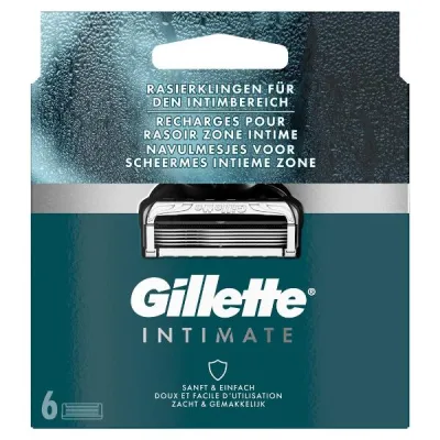 Gillette ինտիմ համակարգ շեղբեր 6 հատ