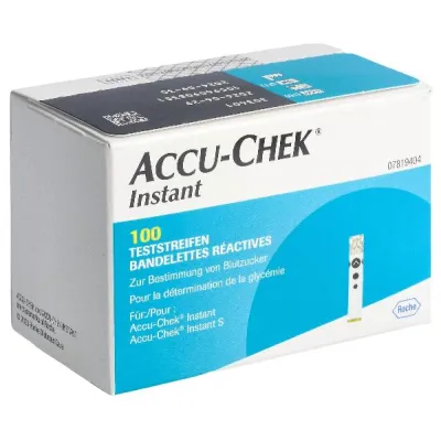 ACCU-CHEK (PI-APS) Instant Test Strips Ds 100 pcs