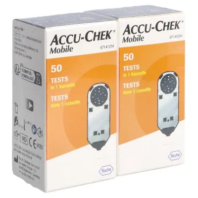 Ujian mudah alih accu-chek (PI-APS) 2 x 50 pcs