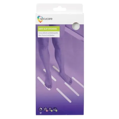 Secucare Slip əleyhinə etiketlər 24.5x2.5cm zolaq 12 ədəd