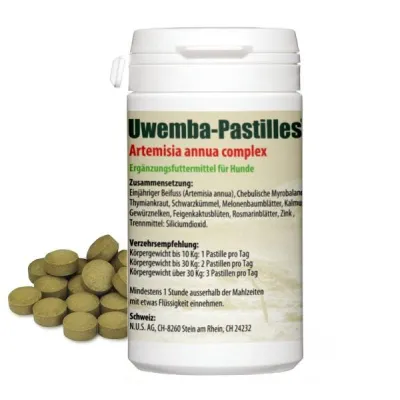 Uwemba-Pastilles Artemis Comp Tabl 500 mg 135 PCS