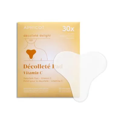 Ծիրանի Décolleté Pad- ի վերաօգտագործելի Décolleté Delight