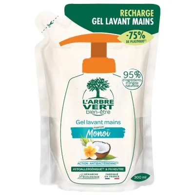 L'Arbre Vert Ref Hand Soap Liquid Monoï FF 300 ML
