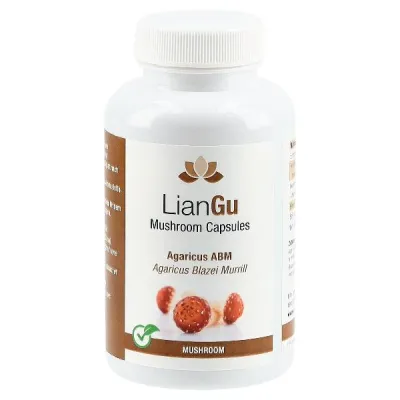 Liangu agaricus Abm Abm Capsuuload 120 បំណែក