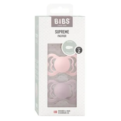 Bibs սիլիկոնային սիմետրիկ 6-12 մ պացիֆերի Dus Lil 2 հատ