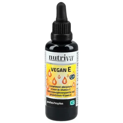 Nutriva Vegan E טיפות 30 מ
