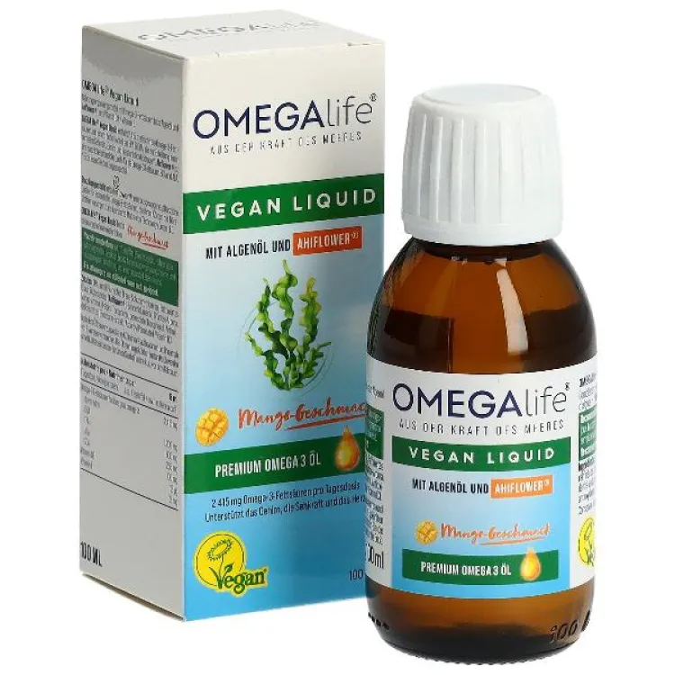 OMEGA-LIFE Algae Oil liq Bottle 100 ml