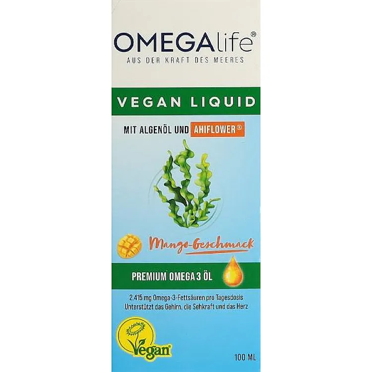 OMEGA-LIFE Algae Oil liq Bottle 100 ml