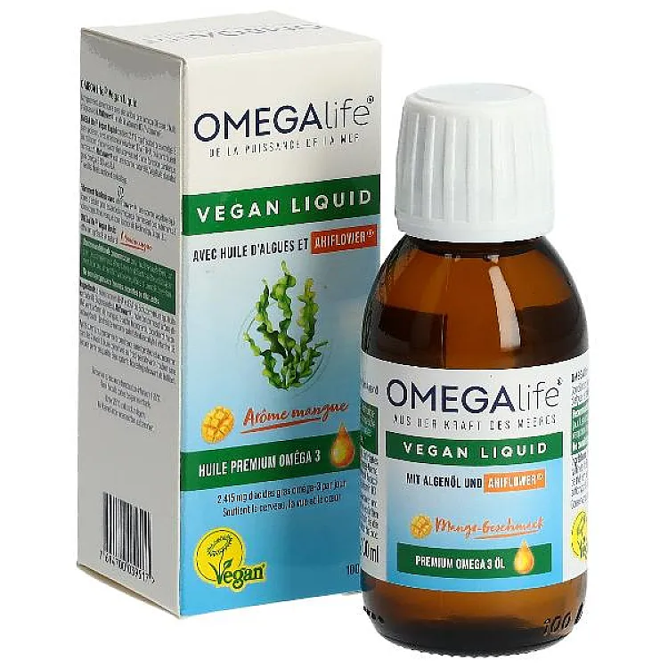 OMEGA-LIFE Algae Oil liq Bottle 100 ml