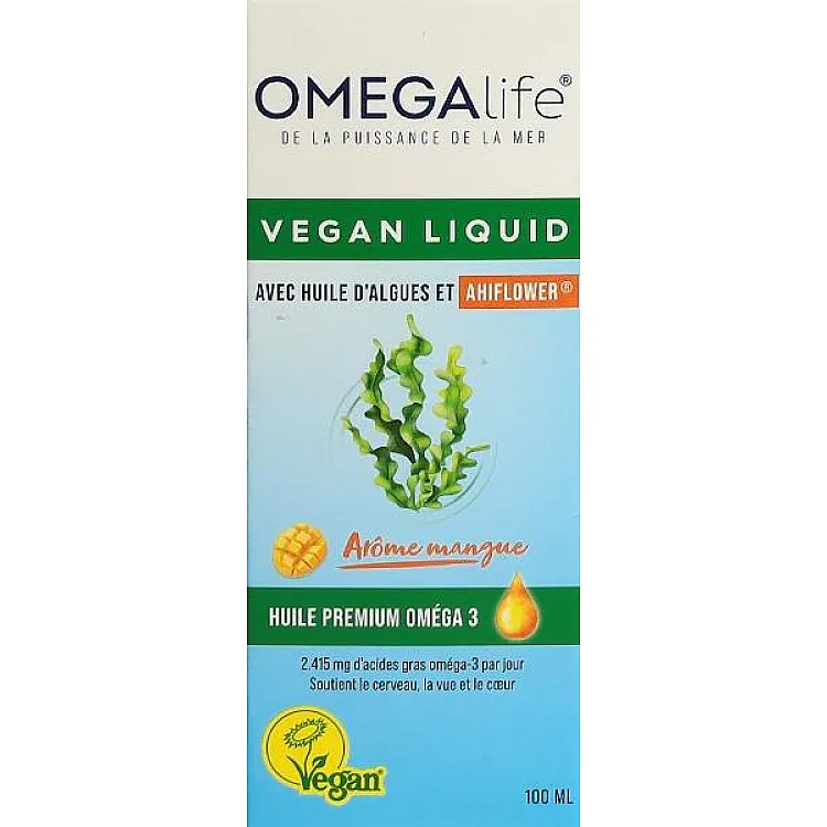 OMEGA-LIFE Algae Oil liq Bottle 100 ml