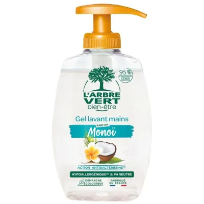 L'ARBRE VERT Liquid Hand Soap Monoï FR 300 ml