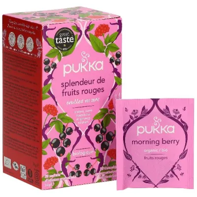 Pukka辉煌红色水果有机茶瓶20件