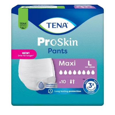 TENA Pants Maxi L 100-135cm 10 Pcs